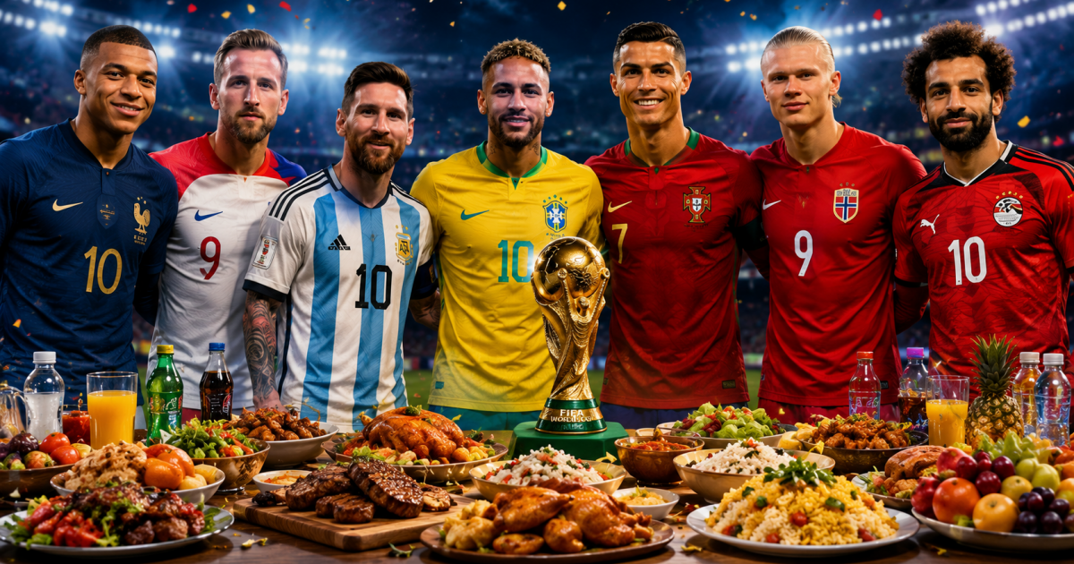 كأس العالم 2026: النظام الغذائي للاعبي كرة القدم قبل اللعب
