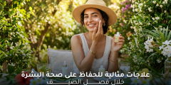 خمس علاجات متكاملة للحفاظ على صحة البشرة في الصيف